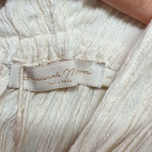 Savannah Morrow The Label Mahria Dress Cream/Off White NWT - Picture 6 of 6